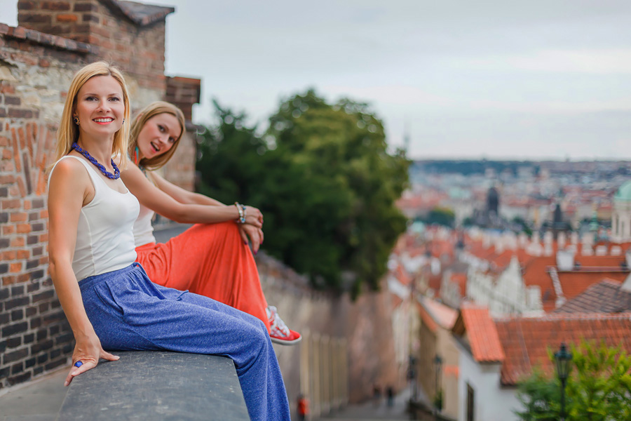«Сёстры» Фотосессия-прогулка по Праге