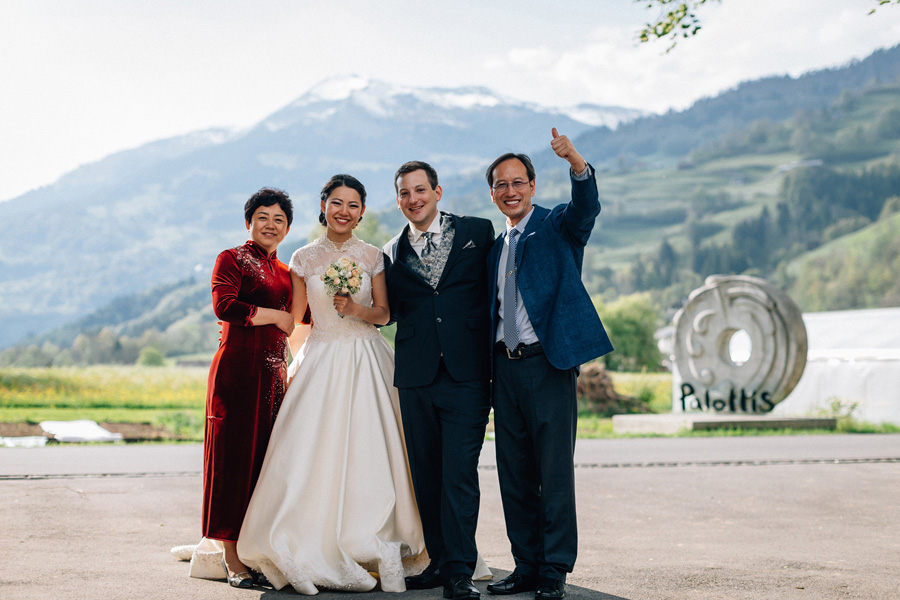 «Свадебный день великолепных Рафаэля и Элизабет» Свадьба в Швейцарии
