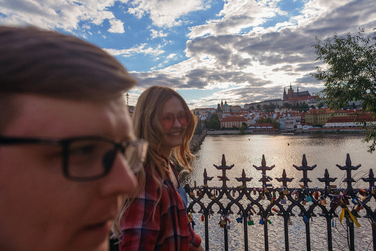 Прогулочная фотосессия в Праге