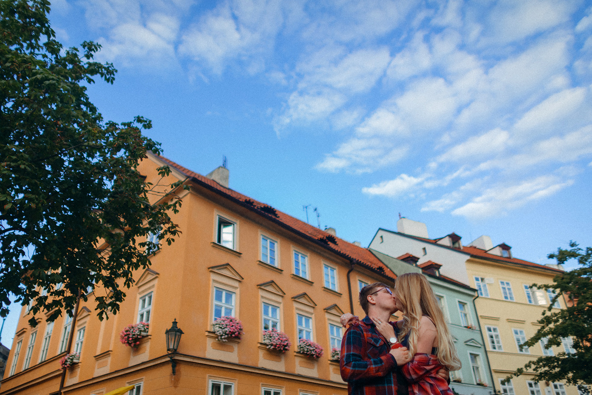 Прогулочная фотосессия в Праге